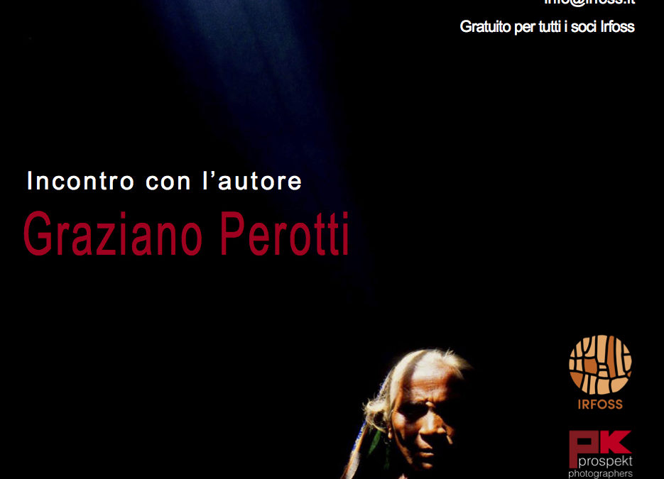 Graziano Perotti ospite di Irfoss Gallery