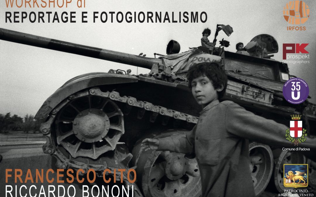 Workshop di Reportage e Fotogiornalismo con Francesco Cito e Riccardo Bononi