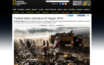 National Geographic Italia: Riccardo Bononi al Festival della Letteratura di Viaggio 2018