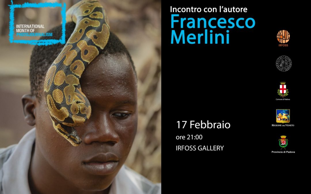 Francesco Merlini ospite di Irfoss Gallery